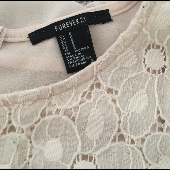 Forever 21 Peplum Top - Picture 5 of 5